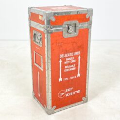 Vintažinė "Air Zaïre" lėktuvo krovininė dėžė - skrynia 32x37x76 cm