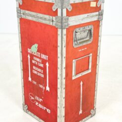 Vintažinė “Air Zaïre” lėktuvo krovininė dėžė – skrynia 32x37x76 cm