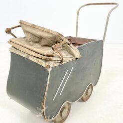 Senovinis lėlės vežimėlis 34x80x66 cm