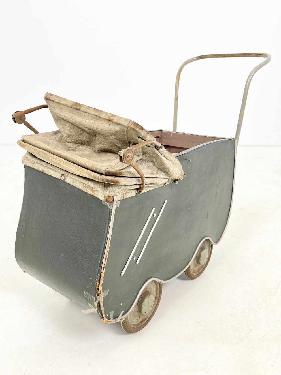 HK1035-transporto-priemones-12 Senovinis lėlės vežimėlis 34x80x66 cm