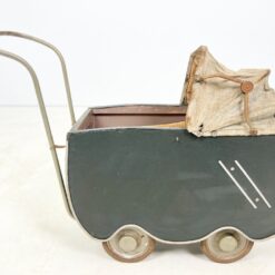 Senovinis lėlės vežimėlis 34x80x66 cm