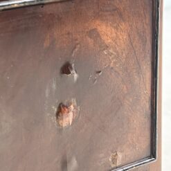 Britiško stiliaus, raudonmedžio, devynių stalčių komoda 40,5x82x153,5 cm