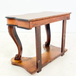 Chippendale stiliaus raudonmedžio konsolė su liūto kojomis 48x91x67,5 cm