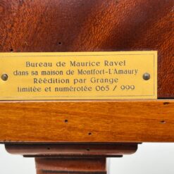 “Bureau de Maurice Ravel” rašomasis stalas su oda 59,5x110x76 cm