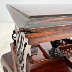 Aplink savo ašį besisukanti knygų lentyna – staliukas 46x45x72 cm