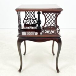 Aplink savo ašį besisukanti knygų lentyna – staliukas 46x45x72 cm