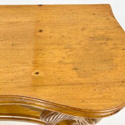 Medinė, Tailando stiliaus konsolė su dramblių skulptūromis 40x127x86 cm