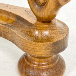 Medinė, Tailando stiliaus konsolė su dramblių skulptūromis 40x127x86 cm