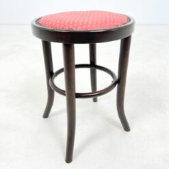 Medinė taburetė su gobelenu 40,5x40,5x46 cm