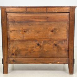 Senovinė raudonmedžio komoda su slankiojončiom durelėm 36x78x70 cm