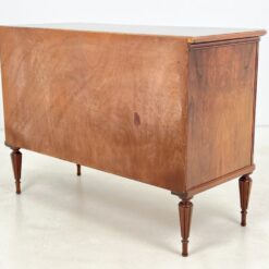 Raudonmedžio komoda su dvejais stalčiais ir durelėmis 50x117x83 cm