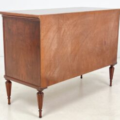 Raudonmedžio komoda su dvejais stalčiais ir durelėmis 50x117x83 cm