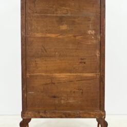 Baroko stiliaus raudonmedžio dviejų durų spinta su drožiniais 42x105x198 cm