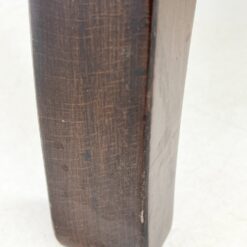 Chesterfield stiliaus odinis fotelis medinėmis kojomis 82x76x95 cm, 49 cm