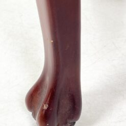 Apvalus raudonmedžio bariukas su padėklu 54x53x71,5 cm