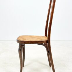 Medinės “Fischel” kėdės su ratanu 4 vnt. komplektas 49x40x101 cm, 48 cm