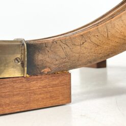 Ąžuolinio rėmo 360° sukamas darbo krėslas su oda 70x66x106 cm, 50 cm