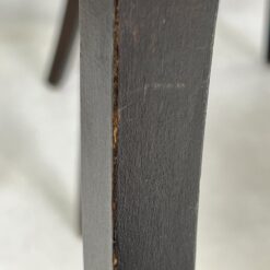 Thonet stiliaus medinis krėslas su eko odos sėdimąja dalimi 48x54x79 cm, 49 cm