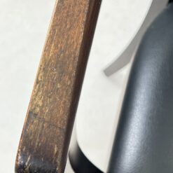 Thonet stiliaus medinis krėslas su eko odos sėdimąja dalimi 48x54x79 cm, 49 cm