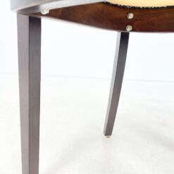 Thonet stiliaus medinis krėslas su eko odos sėdimąja dalimi 48x54x79 cm, 49 cm