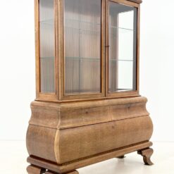 Art Deco riešutmedžio lukšto bufetas 46x129x173 cm