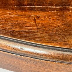 Prabangi raudonmedžio konsolė marmuriniu stalviršiumi 54x165x79 cm