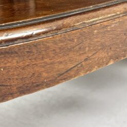 Prabangi raudonmedžio konsolė marmuriniu stalviršiumi 54x165x79 cm