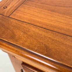 Itališka “Selva” trijų stalčių ir trijų durų riešutmedžio komoda 52x212x92 cm