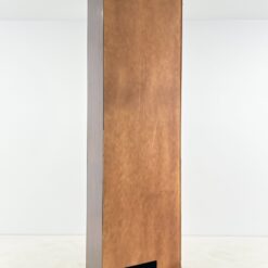 Angliško stiliaus aukšta raudonmedžio knygų lentyna 40x90x273 cm