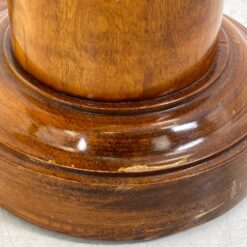 Biedermeier stiliaus riešutmedžio lukšto rašomasis stalas 58x98x94 cm