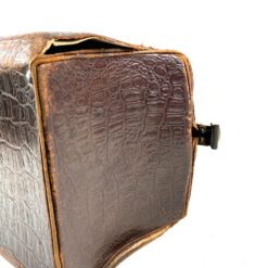 Senovinis odinis mediko lagaminas – krepšys 29x57x38 cm