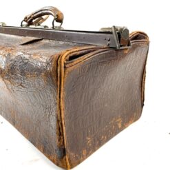 Senovinis odinis mediko lagaminas – krepšys 29x57x38 cm