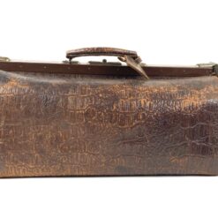 Senovinis odinis mediko lagaminas – krepšys 29x57x38 cm