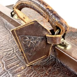 Senovinis odinis mediko lagaminas – krepšys 29x57x38 cm