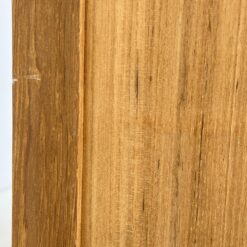 Mid Century dviejų dalių tikmedžio knygų spinta 50x180x220 cm