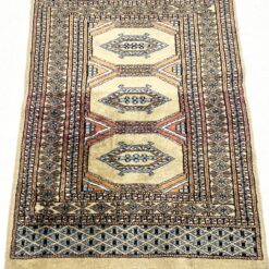 Vilnonis rankų darbo kilimėlis “Bukhara” 101x64x0,5 cm