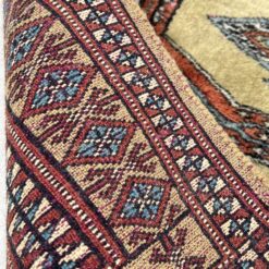 Vilnonis rankų darbo kilimėlis “Bukhara” 101x64x0,5 cm