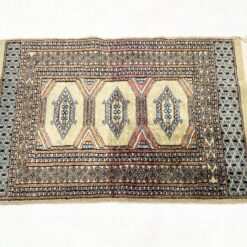 Vilnonis rankų darbo kilimėlis “Bukhara” 101x64x0,5 cm