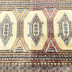 Vilnonis rankų darbo kilimėlis “Bukhara” 101x64x0,5 cm