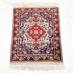 Vilnonis rankų darbo kilimėlis "Heriz" 72x50x0,8 cm