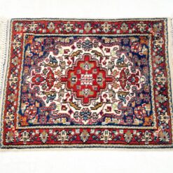 Vilnonis rankų darbo kilimėlis “Heriz” 72x50x0,8 cm