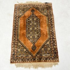 Vilnonis rankų darbo kilimėlis "Bidjar" 105x60x0,4 cm