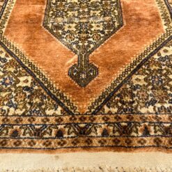 Vilnonis rankų darbo kilimėlis “Bidjar” 105x60x0,4 cm