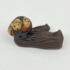 Molinė statulėlė "Apuokas ant šakos" 3x5x3 cm