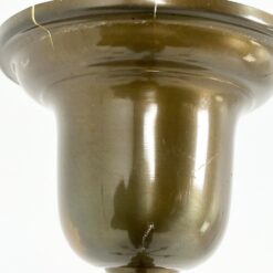 Žalvarinis pakabinamas šešių šakų sietynas 58x58x80 cm