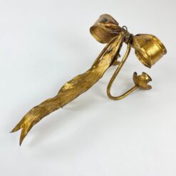 Metalinės dviejų šakų sieninės žvakidės “Kaspinas” 2 vnt. kompl. 13,5x17x31 cm