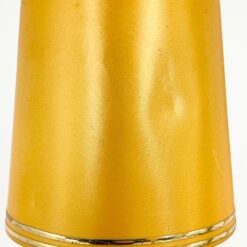 Žalvarinis pakabinamas šešių šakų sietynas su gaubteliais 69x69x68 cm