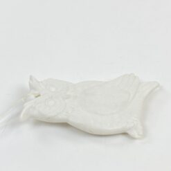 Pakabinama plokščia apuoko figūra iš keramikos 0,5x6x9 cm