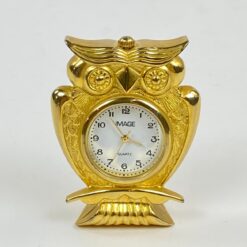 Mechaninis stalinis laikrodis "Apuokas" (neveikia) 2x4x5,5 cm