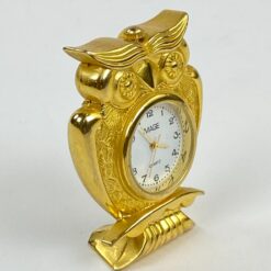 Mechaninis stalinis laikrodis “Apuokas” (neveikia) 2x4x5,5 cm